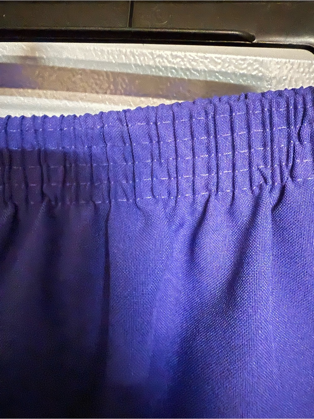 Women’s Purple Elastic-Waist Dress Trouser Pants S PETITE - Picture 5 of 8